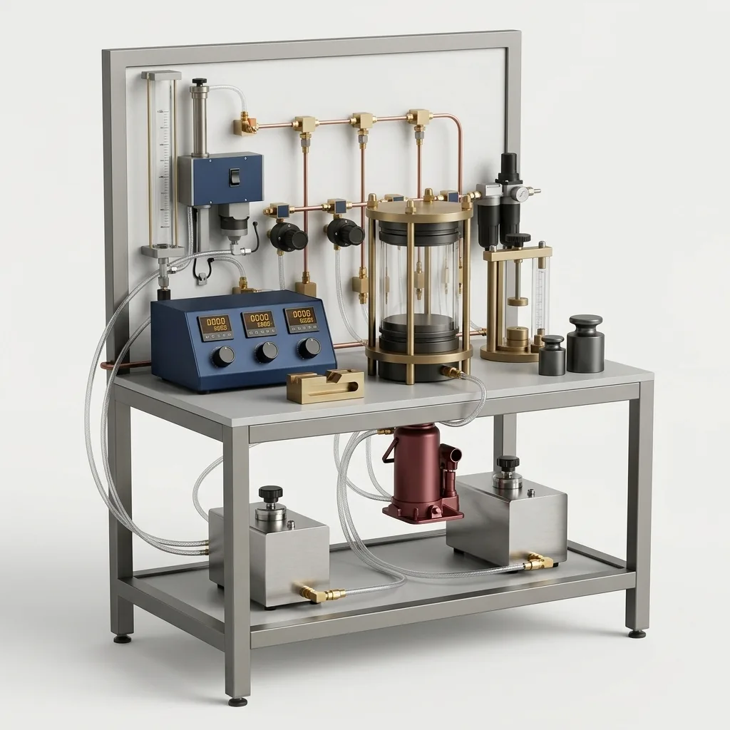 ensaio triaxial para análise geotécnica